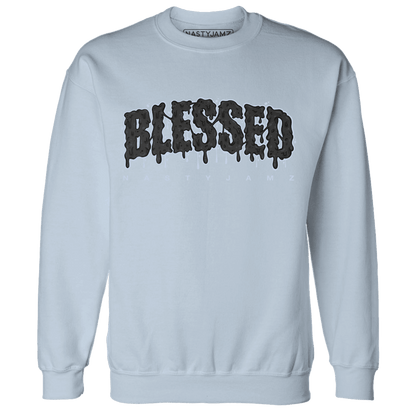 Low Space Jamz 11s Sweatshirt Match Blessed Text - NastyJamz