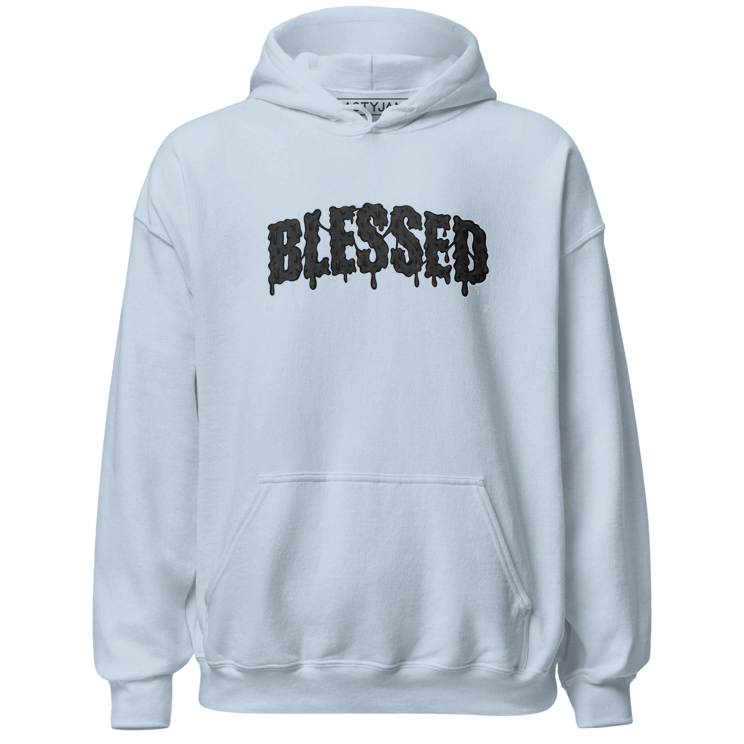 Low Space Jamz 11s Hoodie Match Blessed Text - NastyJamz