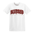 Dune-Red-13s-T-Shirt-Match-Blessed-Text