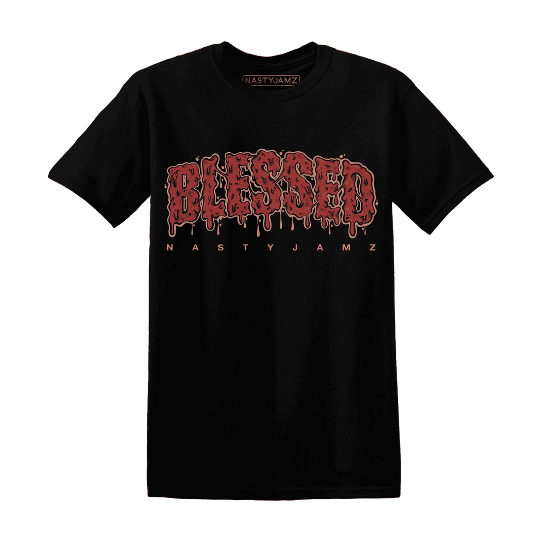 Dune-Red-13s-T-Shirt-Match-Blessed-Text