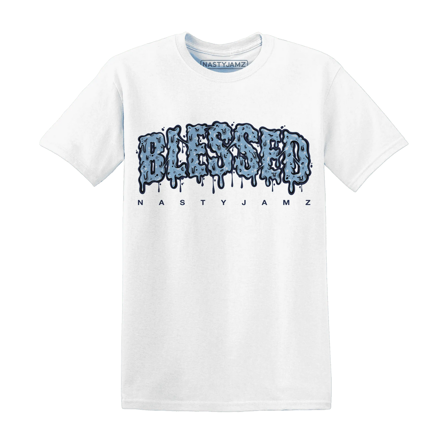 First-In-Flight-1s-T-Shirt-Match-Blessed-Text