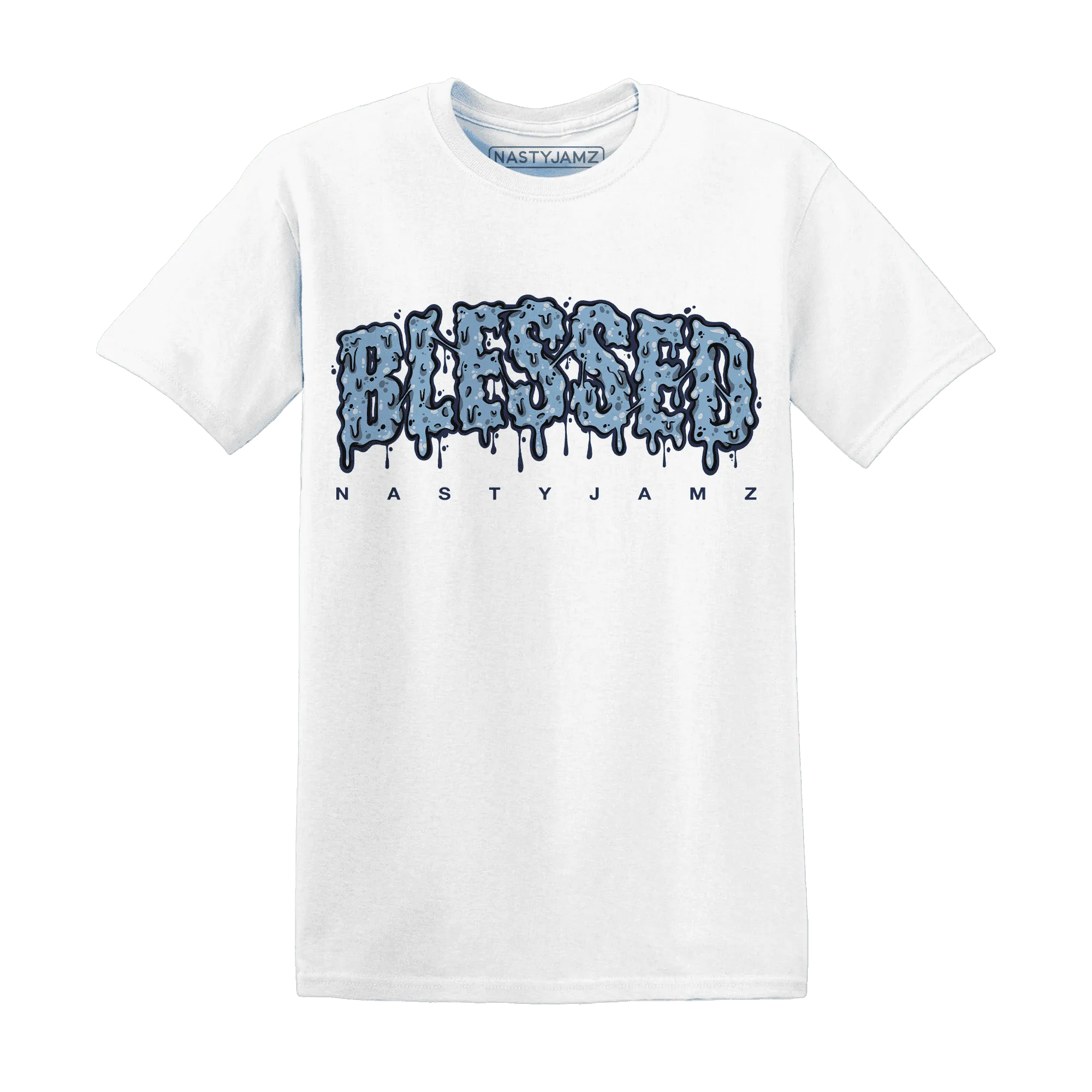 First-In-Flight-1s-T-Shirt-Match-Blessed-Text