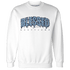 First In Flight 1s Sweatshirt Match Blessed Text - NastyJamz
