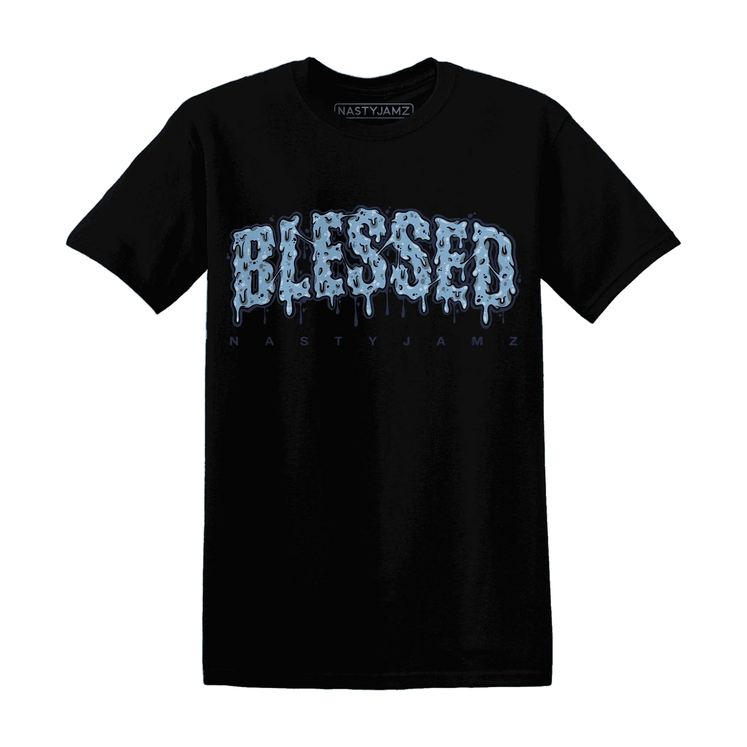First-In-Flight-1s-T-Shirt-Match-Blessed-Text