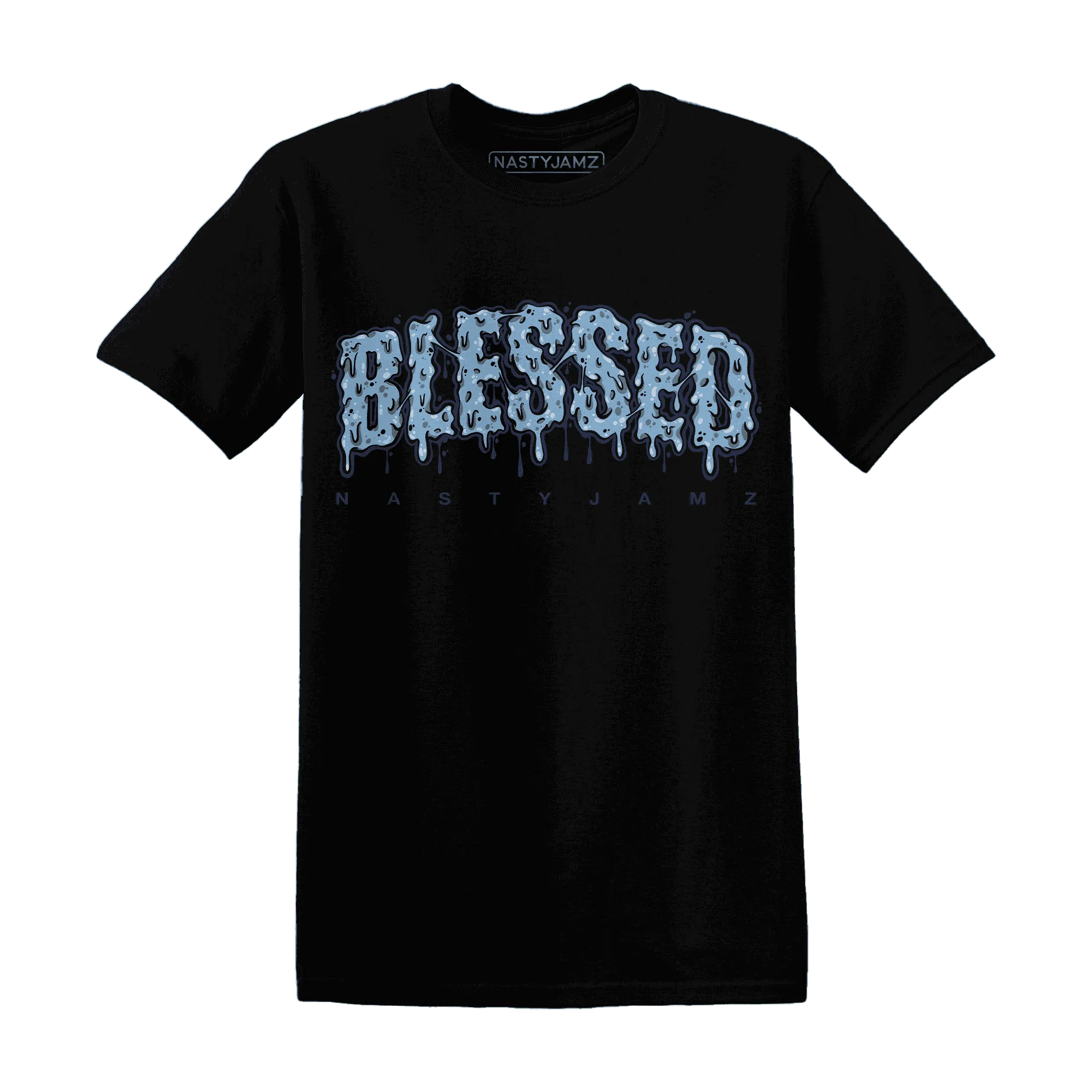 First-In-Flight-1s-T-Shirt-Match-Blessed-Text