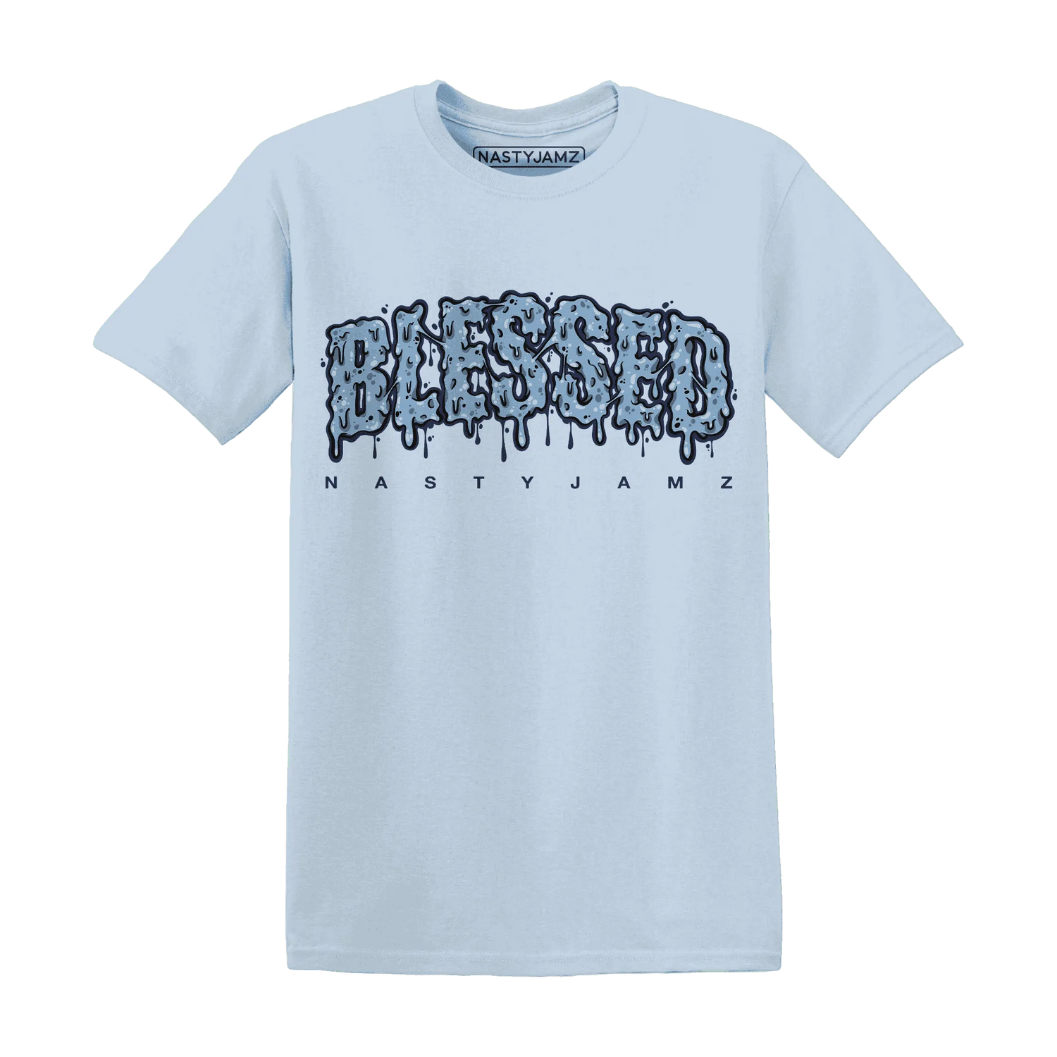 First-In-Flight-1s-T-Shirt-Match-Blessed-Text