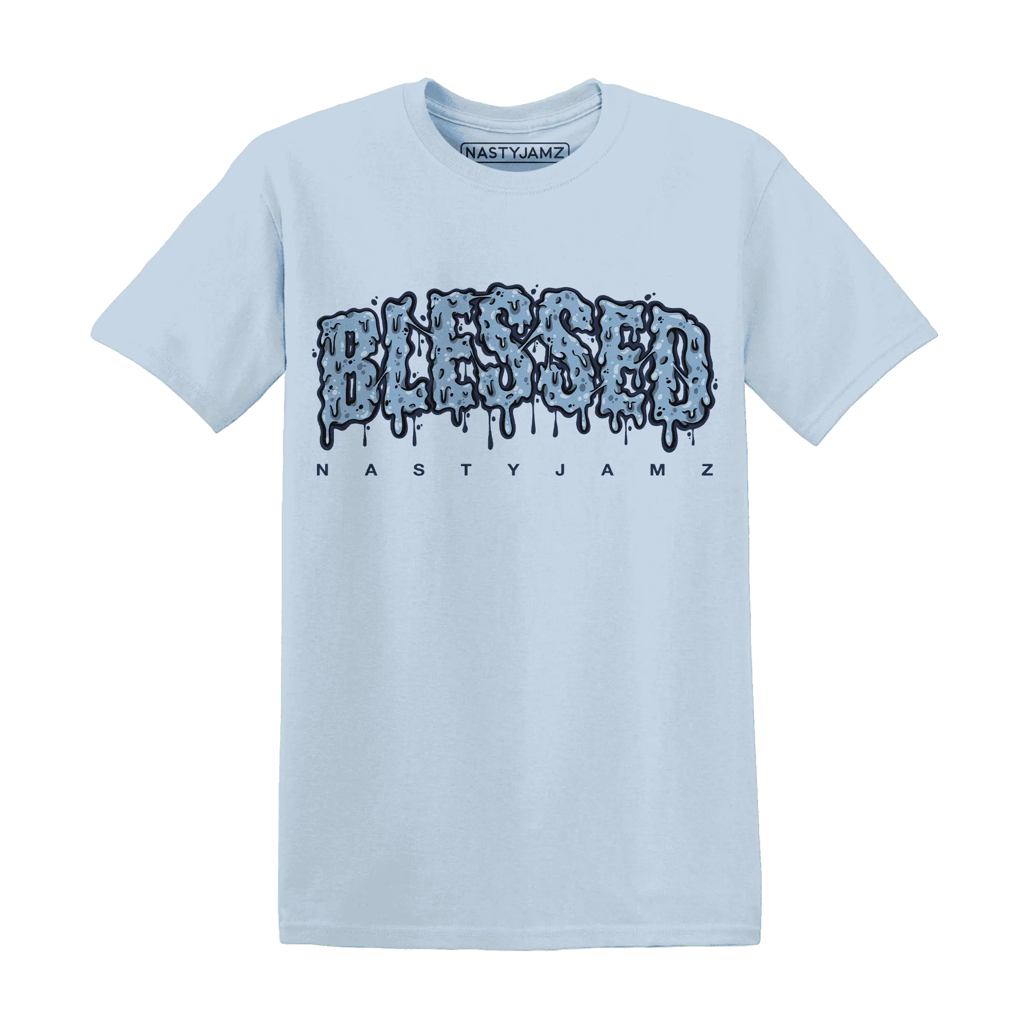 First-In-Flight-1s-T-Shirt-Match-Blessed-Text