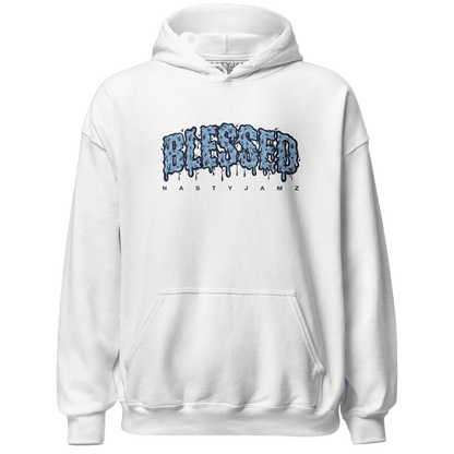 First In Flight 1s Hoodie Match Blessed Text - NastyJamz