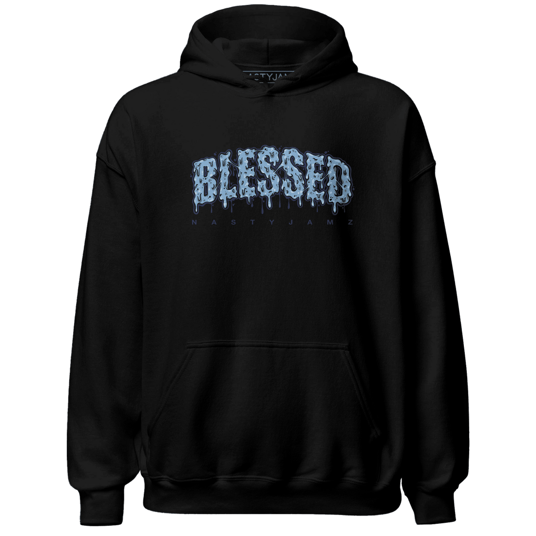 First In Flight 1s Hoodie Match Blessed Text - NastyJamz