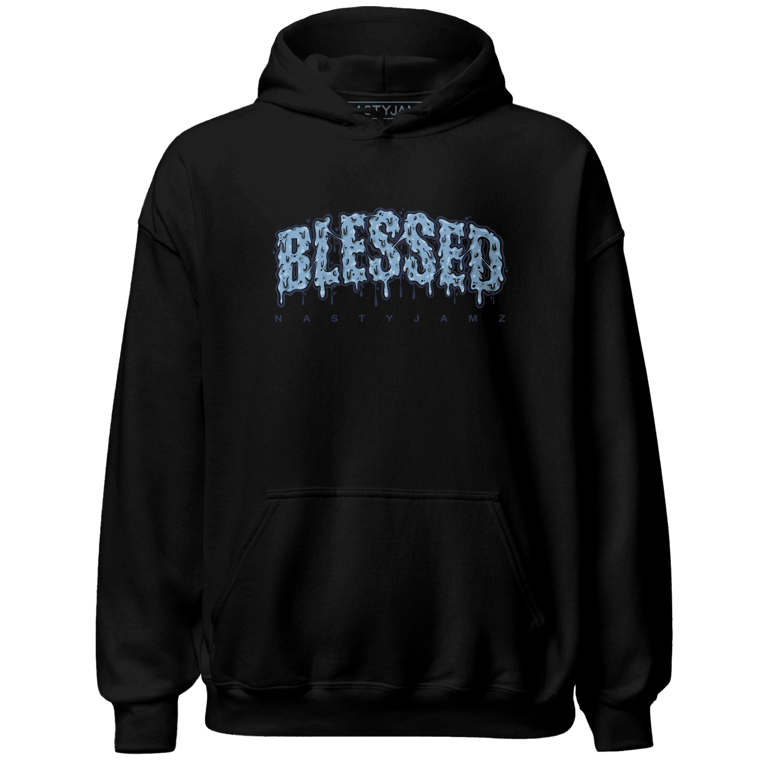 First In Flight 1s Hoodie Match Blessed Text - NastyJamz