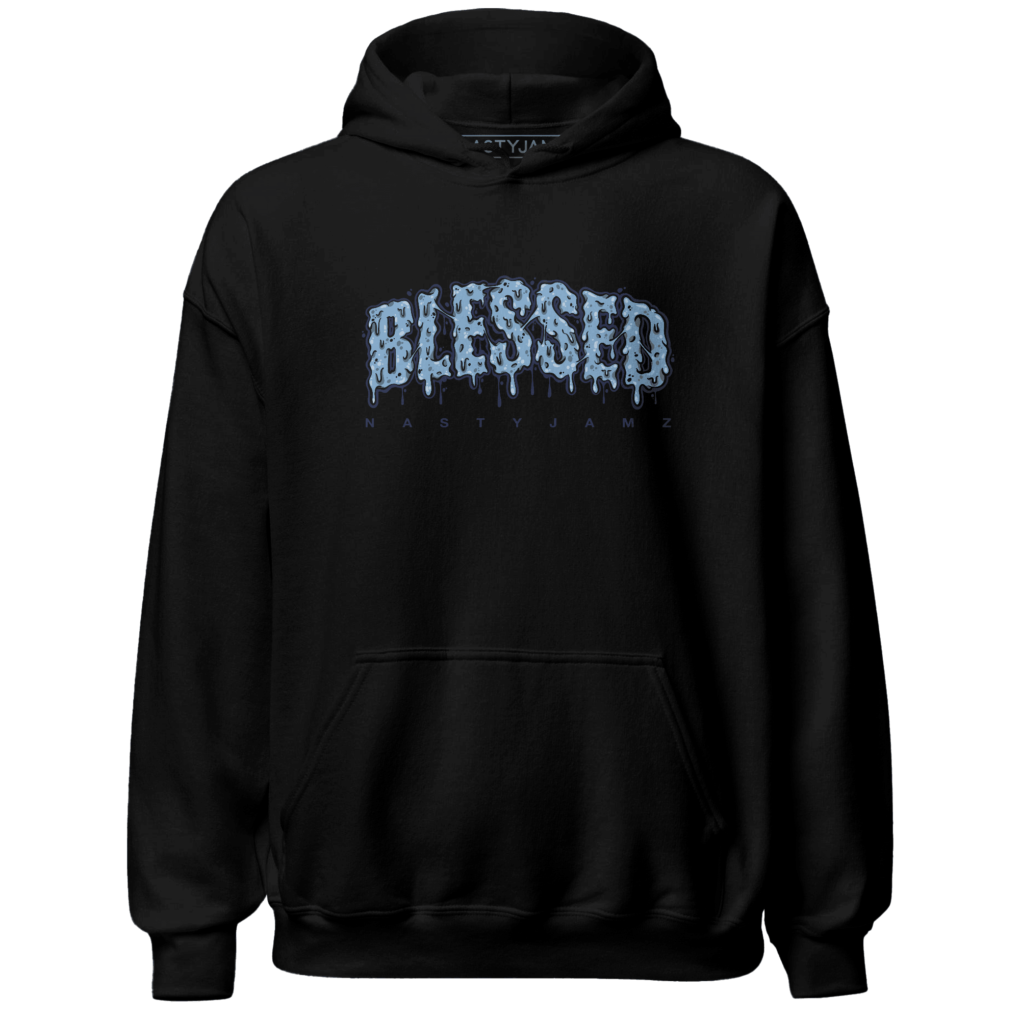 First In Flight 1s Hoodie Match Blessed Text - NastyJamz