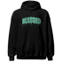 High OG Green Glow 1s Hoodie Match Blessed Text - NastyJamz