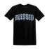 Mid-Diffused-Blue-Grey-1s-T-Shirt-Match-Blessed-Text