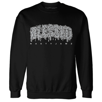 Wolf-Grey-1s-Sweatshirt-Match-Blessed-Text