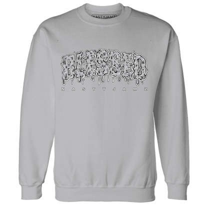 Wolf-Grey-1s-Sweatshirt-Match-Blessed-Text