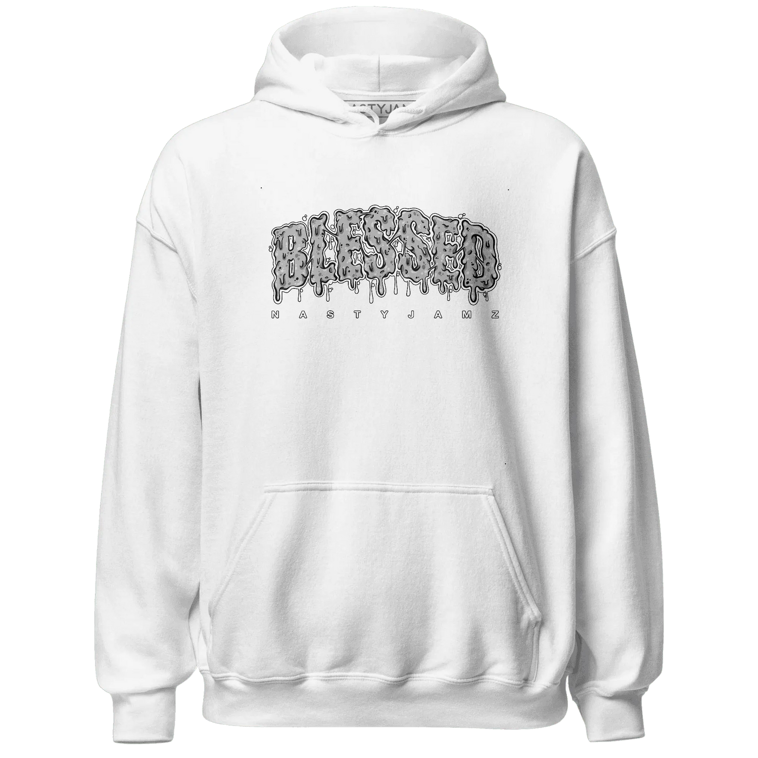 Wolf-Grey-1s-Hoodie-Match-Blessed-Text