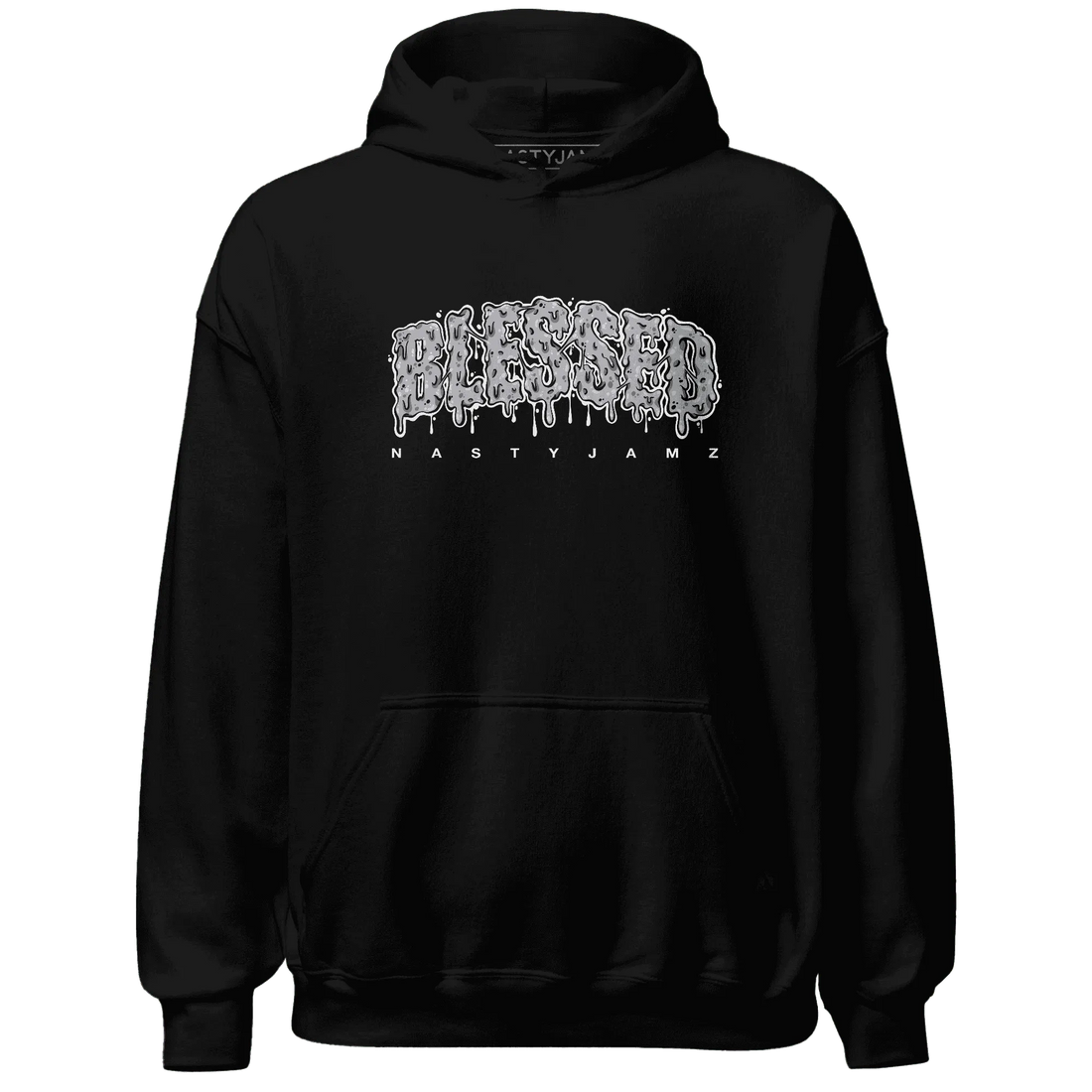 Wolf-Grey-1s-Hoodie-Match-Blessed-Text