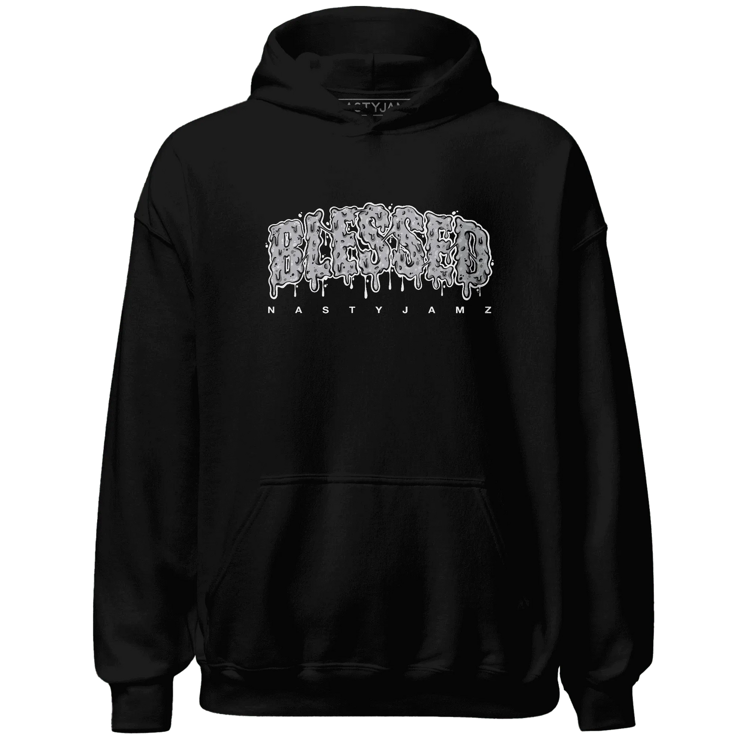Wolf-Grey-1s-Hoodie-Match-Blessed-Text