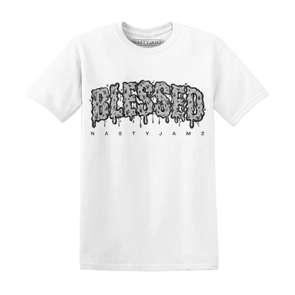 Cement-Grey-3s-T-Shirt-Match-Blessed-Text