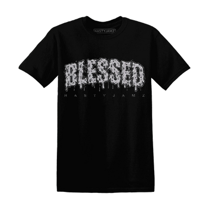 Cement-Grey-3s-T-Shirt-Match-Blessed-Text