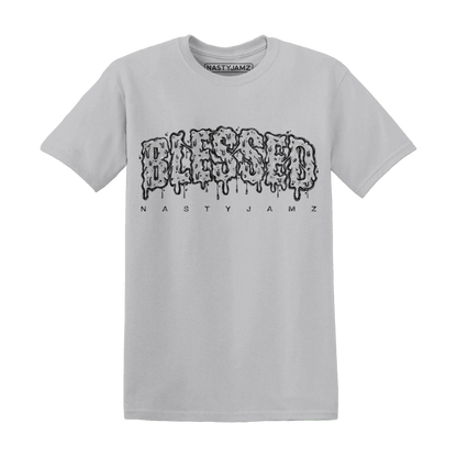 Cement-Grey-3s-T-Shirt-Match-Blessed-Text