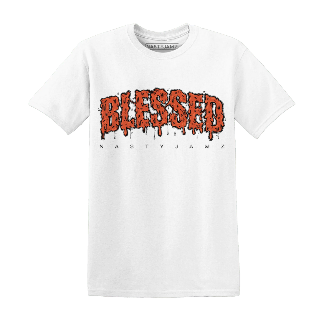 Georgia-Peach-3s-T-Shirt-Match-Blessed-Text