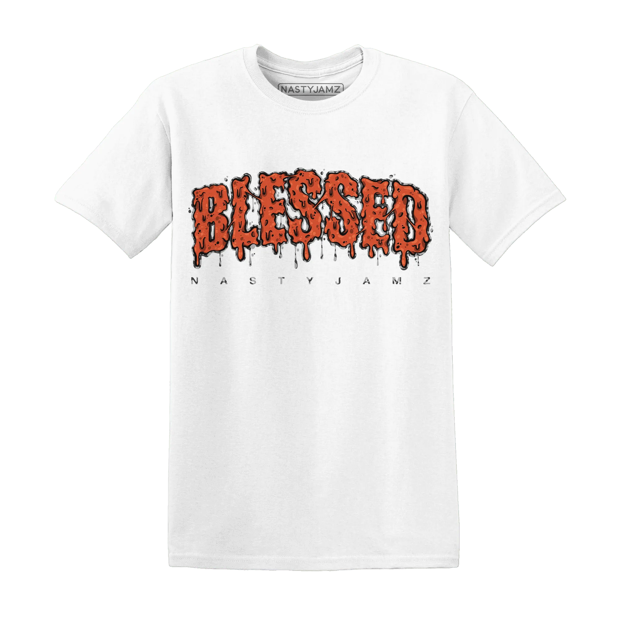 Georgia-Peach-3s-T-Shirt-Match-Blessed-Text