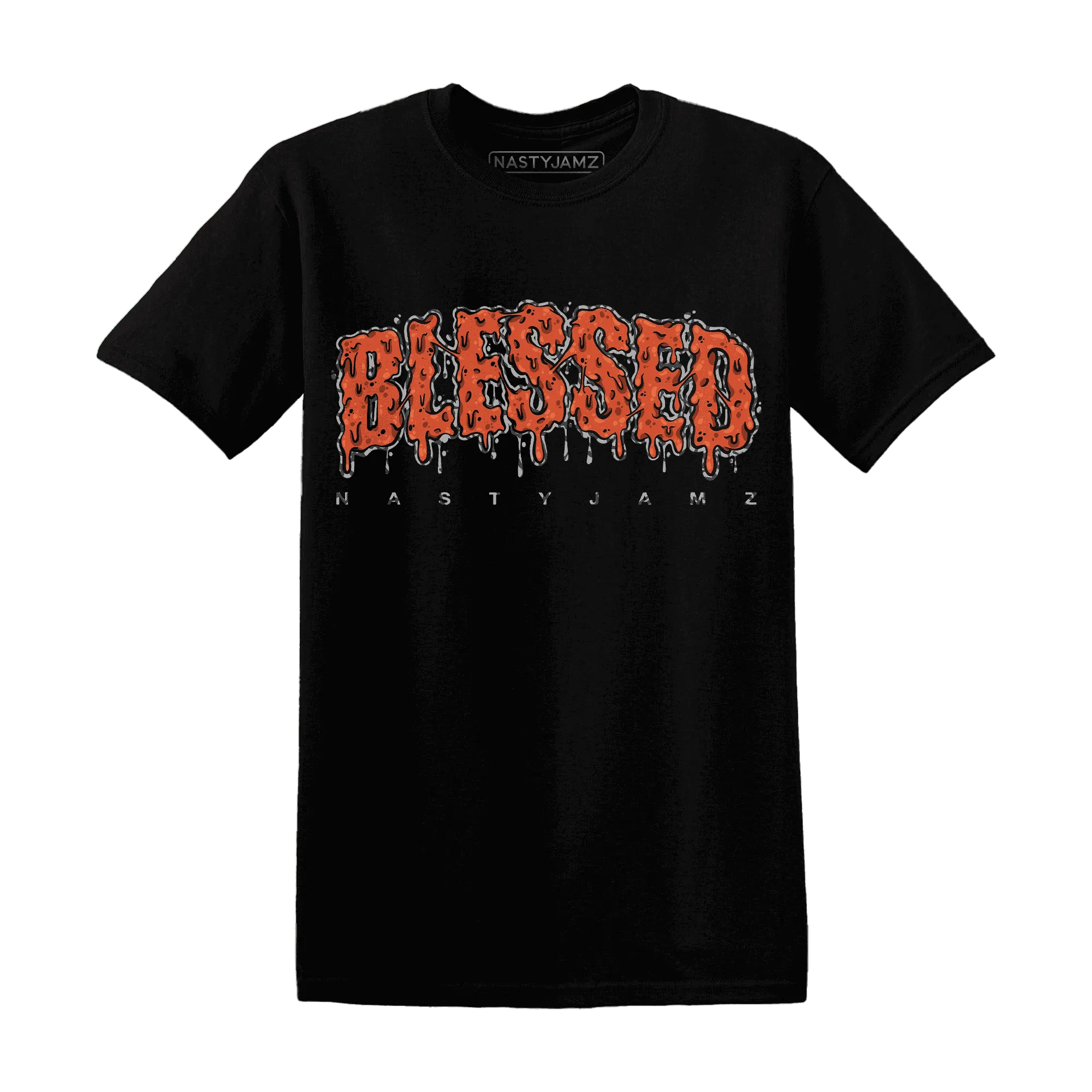 Georgia-Peach-3s-T-Shirt-Match-Blessed-Text