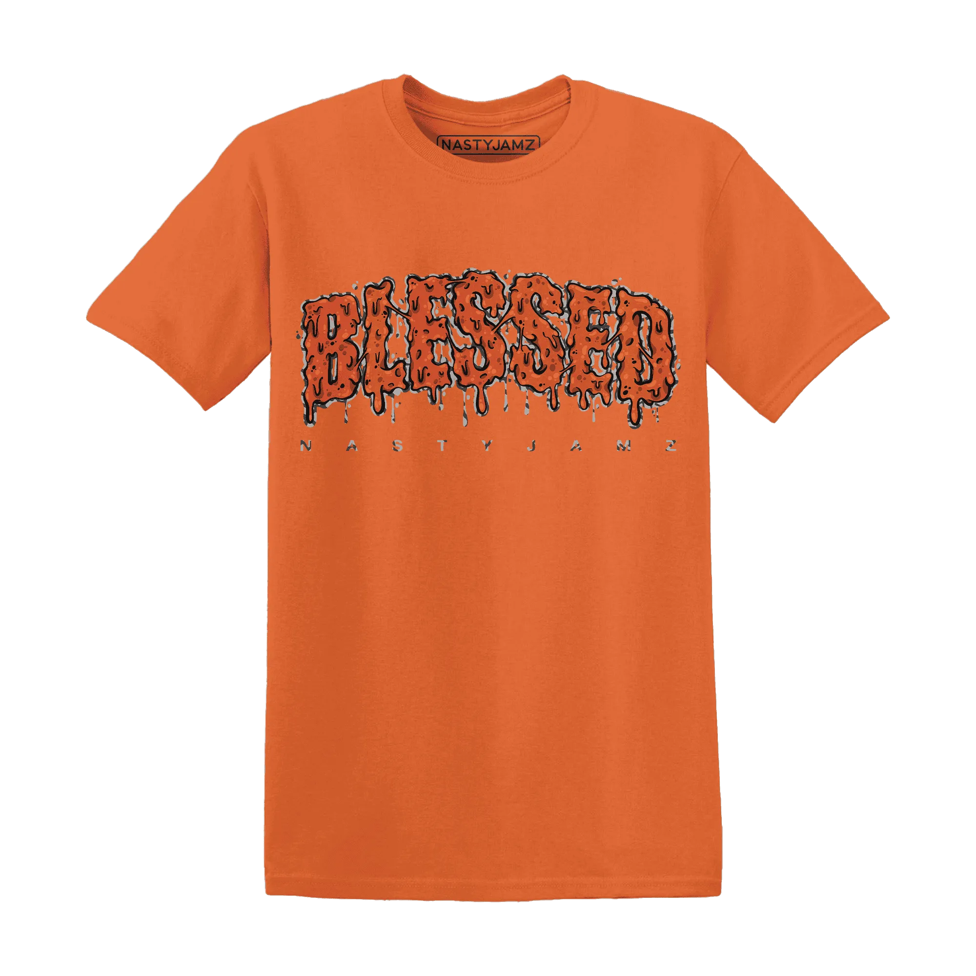 Georgia-Peach-3s-T-Shirt-Match-Blessed-Text