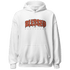 Georgia Peach 3s Hoodie Match Blessed Text - NastyJamz