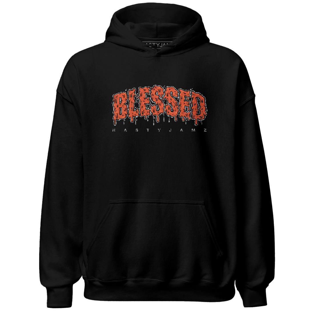 Georgia Peach 3s Hoodie Match Blessed Text - NastyJamz