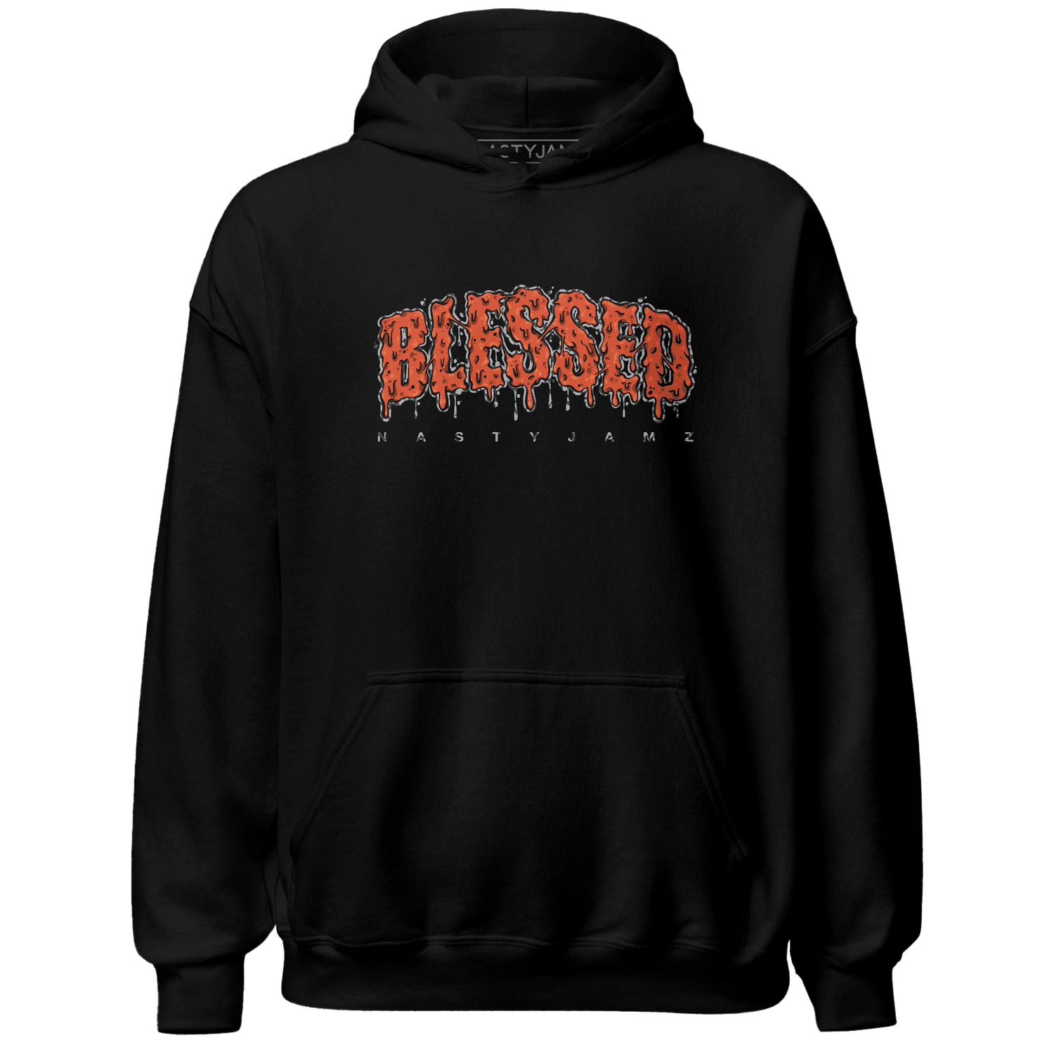 Georgia Peach 3s Hoodie Match Blessed Text - NastyJamz