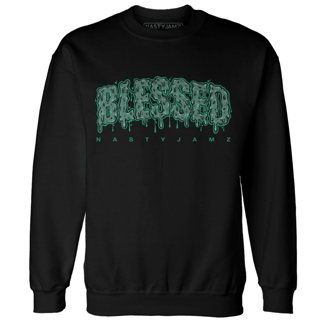 Nina CN Abney 3s Sweatshirt Match Blessed Text - NastyJamz