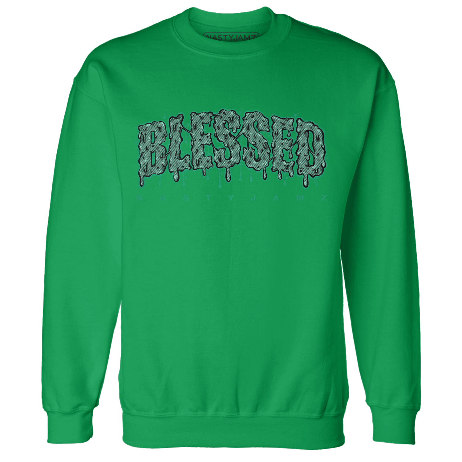 Nina CN Abney 3s Sweatshirt Match Blessed Text - NastyJamz