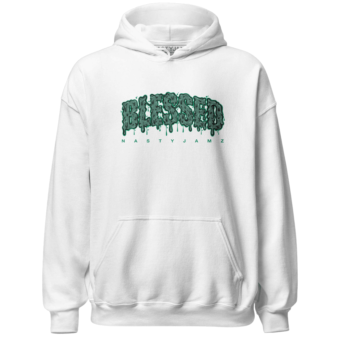 Nina CN Abney 3s Hoodie Match Blessed Text - NastyJamz