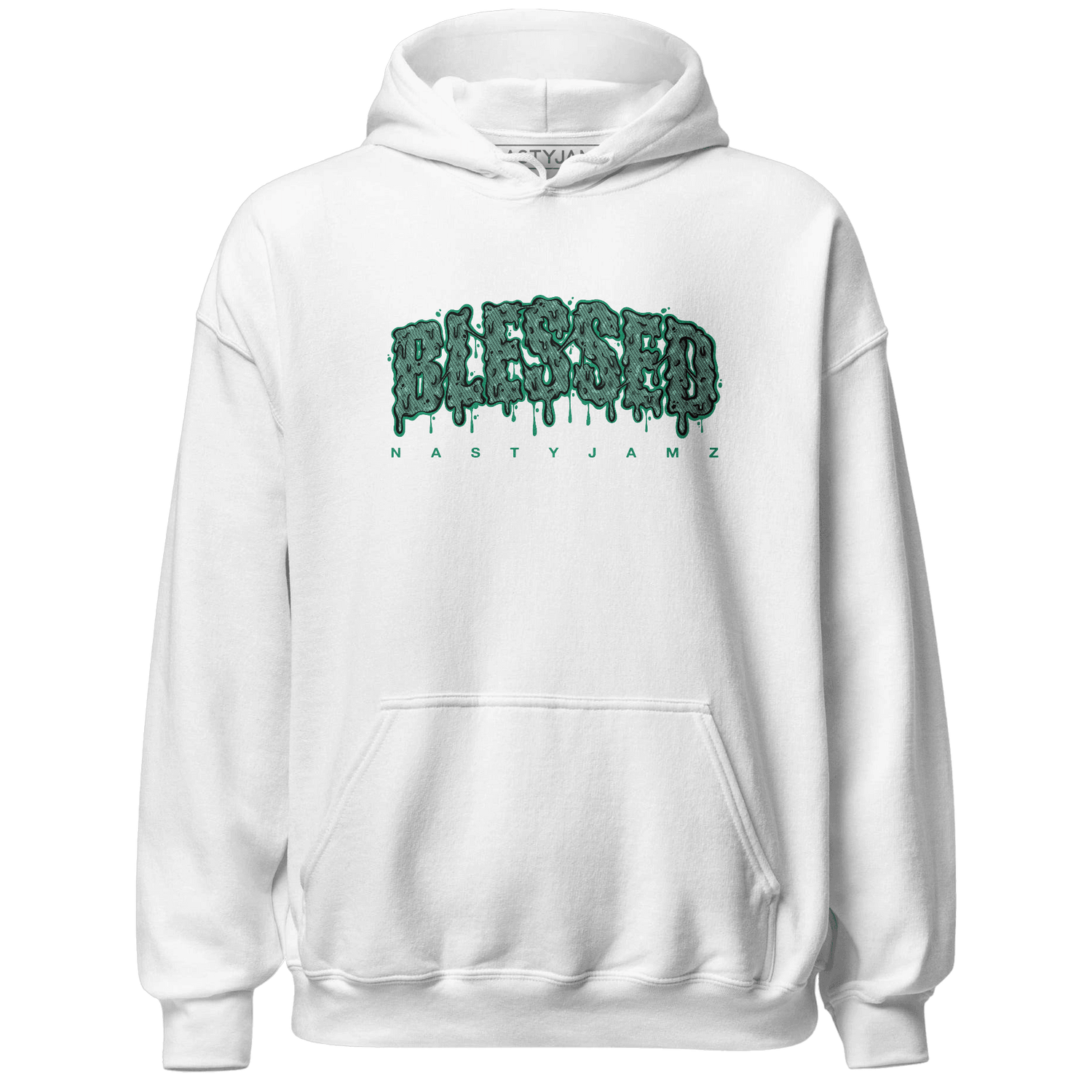 Nina CN Abney 3s Hoodie Match Blessed Text - NastyJamz