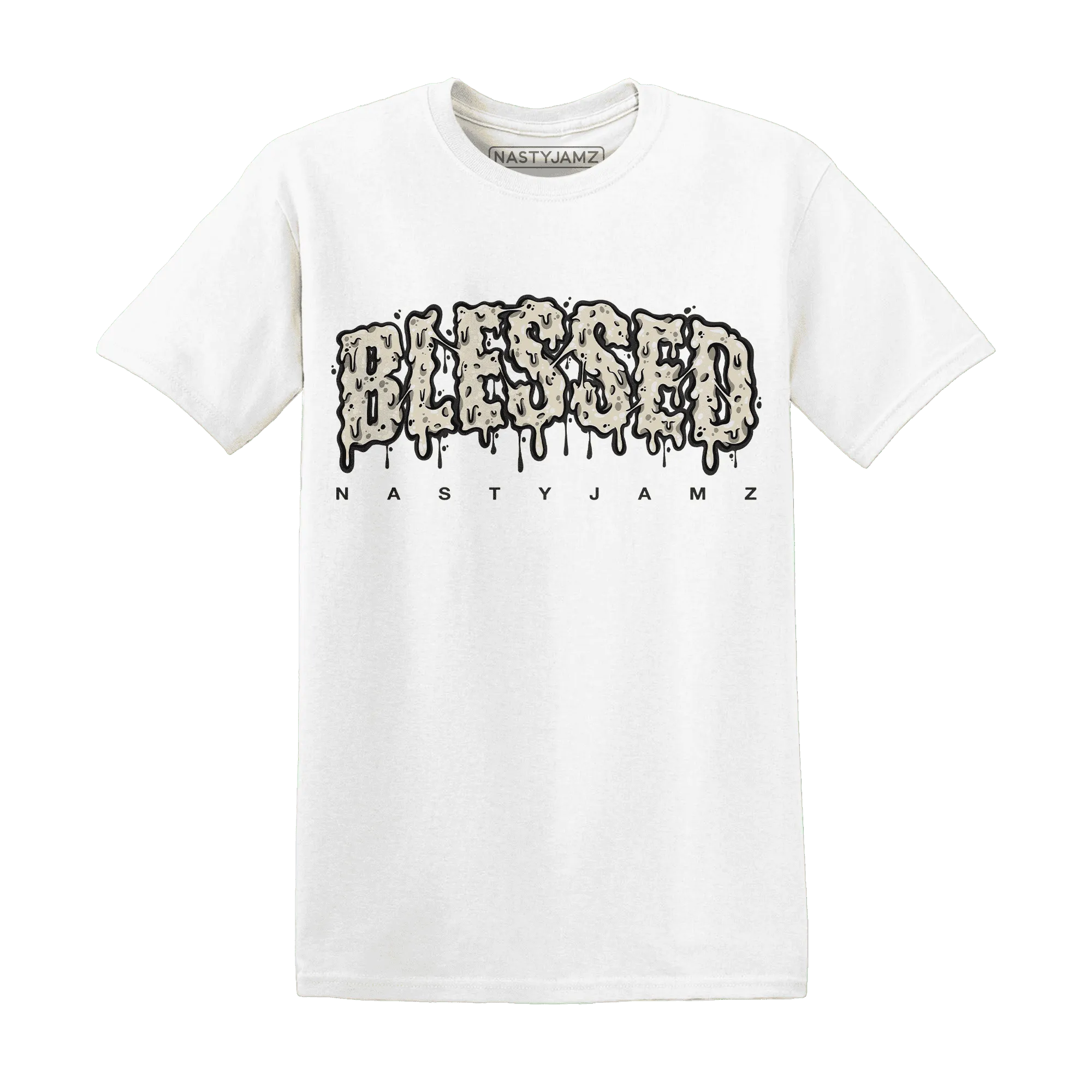 Quaiii-54-3s-T-Shirt-Match-Blessed-Text