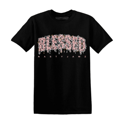 Red-Stardust-3s-T-Shirt-Match-Blessed-Text