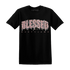 Red-Stardust-3s-T-Shirt-Match-Blessed-Text