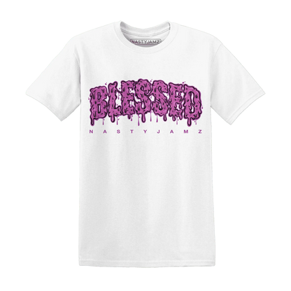GS-Hyper-Violet-4s-T-Shirt-Match-Blessed-Text