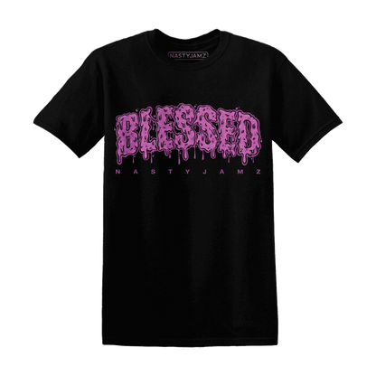 GS-Hyper-Violet-4s-T-Shirt-Match-Blessed-Text