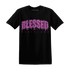 GS-Hyper-Violet-4s-T-Shirt-Match-Blessed-Text