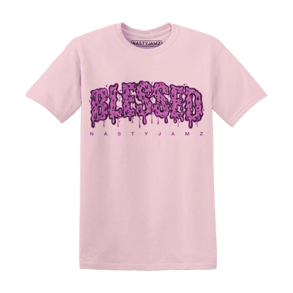 GS-Hyper-Violet-4s-T-Shirt-Match-Blessed-Text