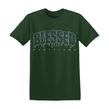 Oxidized-Green-4s-T-Shirt-Match-Blessed-Text
