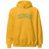 Vivid Sulfur 4s Hoodie Match Blessed Text - NastyJamz