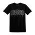 White-Thunder-4s-T-Shirt-Match-Blessed-Text