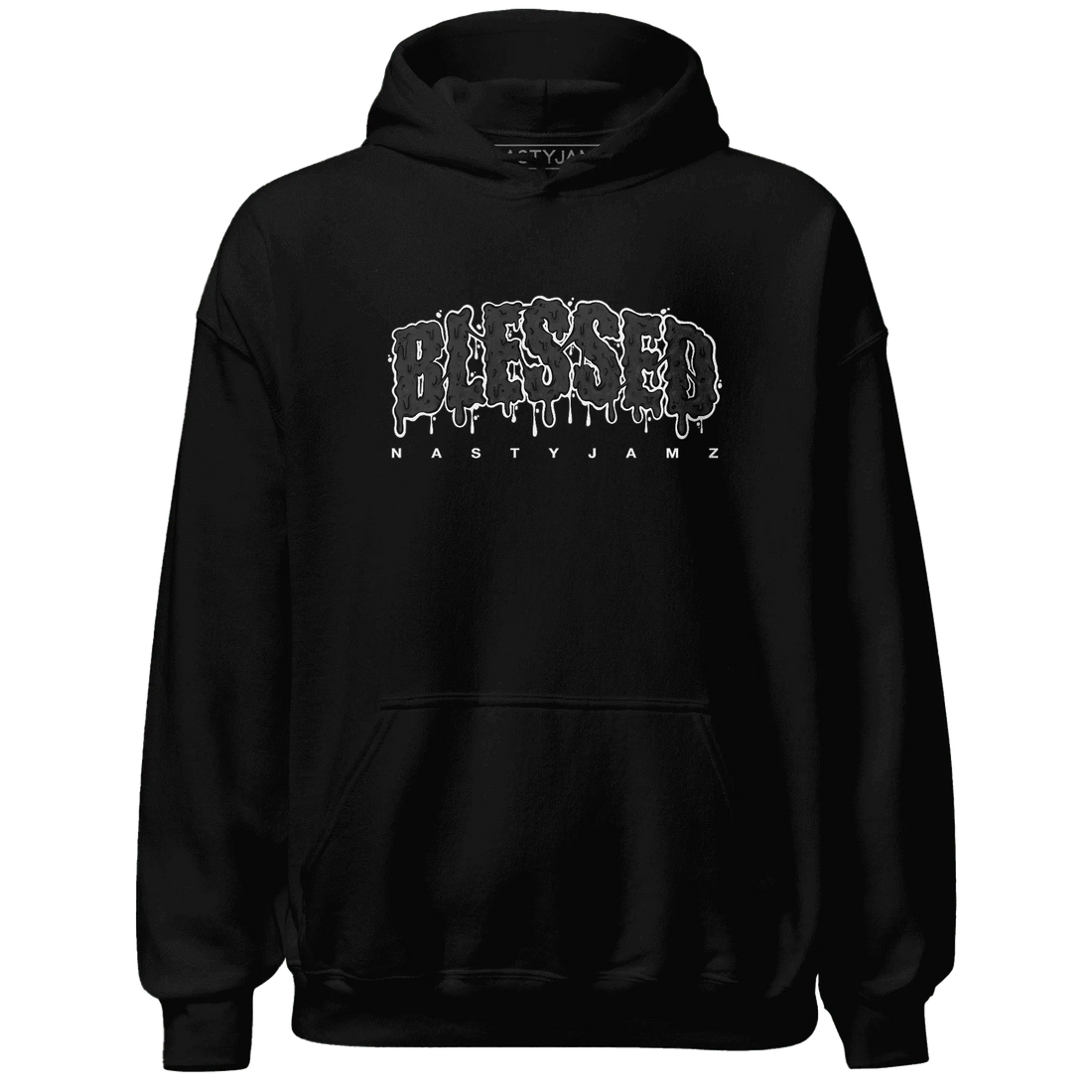 White-Thunder-4s-Hoodie-Match-Blessed-Text