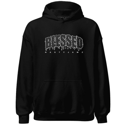 White-Thunder-4s-Hoodie-Match-Blessed-Text
