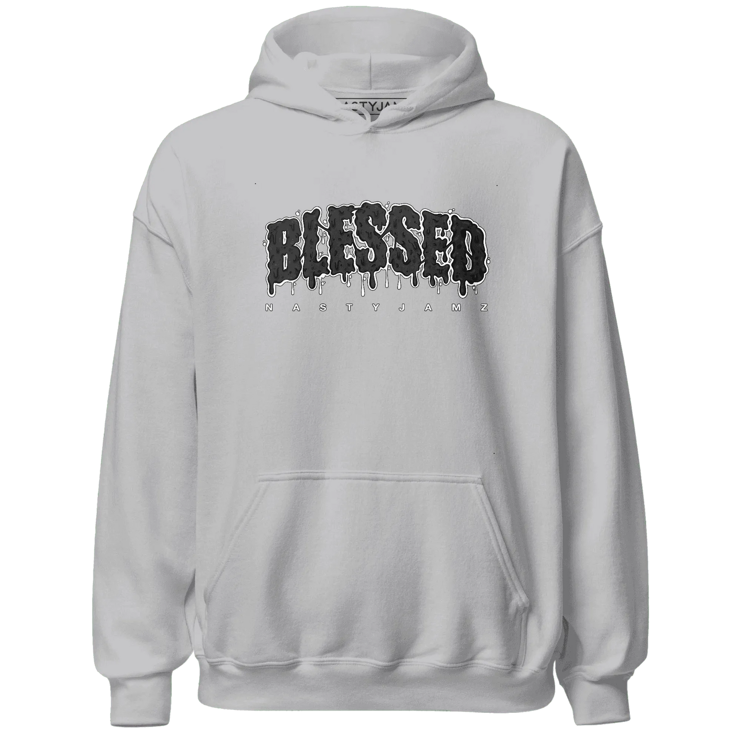 White-Thunder-4s-Hoodie-Match-Blessed-Text