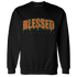 MAM Hurricanes 5s Sweatshirt Match Blessed Text - NastyJamz